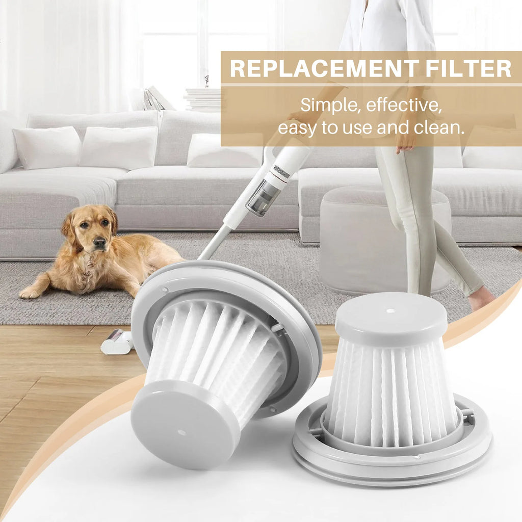 4PCS HEPA Filter for Vacuum Cleaner Home Car Mini Wireless Washable Filter