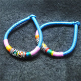 4PCS Women's Bracelets with Metal Parts Special Jewelry Designs