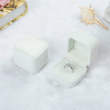 4PCS Jewelry Boxes High Storage Velvet Display Box