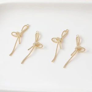 4PCS Knot Earrings Eardrop Hand Jewelry Making Diy Supplies