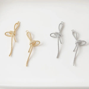 4PCS Knot Earrings Eardrop Hand Jewelry Making Diy Supplies