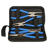 4PCS/Lot Professional Internal External Circlip Pliers Set 7inch