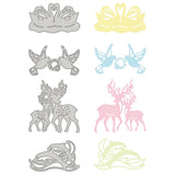 4PCS Animal Metal Die Cuts Stencil for Crafts Scrapbook Album Paper Card
