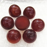 4PCS Carnelian Stone Cabochons 33MM Diameter 19MM Height DIY Jewelry Finding