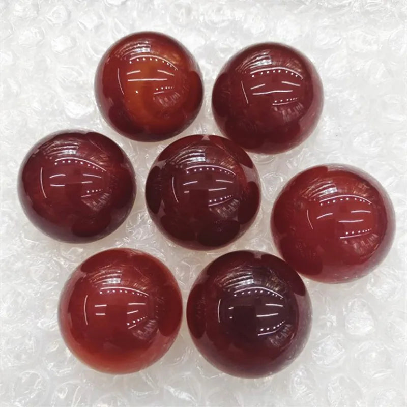 4PCS Carnelian Stone Cabochons 33MM Diameter 19MM Height DIY Jewelry Finding