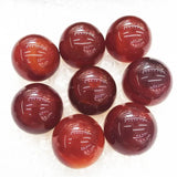 4PCS Carnelian Stone Cabochons 33MM Diameter 19MM Height DIY Jewelry Finding