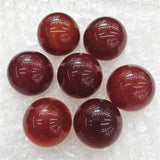 4PCS Carnelian Stone Cabochons 33MM Diameter 19MM Height DIY Jewelry Finding