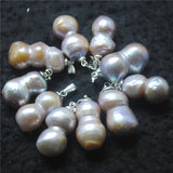 4PCS Freshwater Pearl Pendants 18-20MM DIY Mother Of Pearl Jewelry