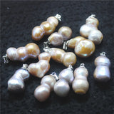 4PCS Freshwater Pearl Pendants 18-20MM DIY Mother Of Pearl Jewelry