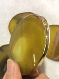 4PCS Natural Druzy Drusy Quartz Slab Slice Beads, DIY Jewelry Making Tool
