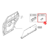 4PCS Rear Sun Shade Blind Hook For Santa Fe SPORT DM 2013-2018
