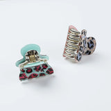 4PCS Acrylic Flower Hair Claw Clip Women Girls Hairpin Barrette Hair Accessories