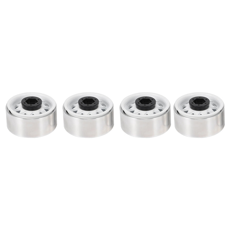 4PCS 1.9 Metal Beadlock Wheel Hub for 1/10 RC Crawler Axial SCX10 TRX4 D90