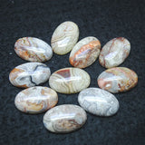 4PCS Mexico Stone Cabochons Oval Shape 18x25mm 20x30mm 30x40mm