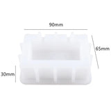 4PCS Silicone Mold for Jewelry Dice Storage Box Making