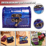 4PCS Silicone Mold for Jewelry Dice Storage Box Making