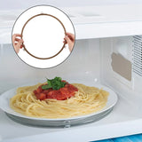 4Pack Roller Ring Oven Turntable Plate Tray Support for Glass Plate Tray