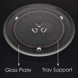 4Pack Roller Ring Oven Turntable Plate Tray Support for Glass Plate Tray