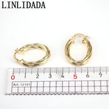 Punk Hoop Earrings Ear Clip Wedding Party Jewelry Gift