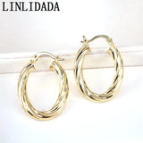 Punk Hoop Earrings Ear Clip Wedding Party Jewelry Gift