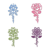 Metal Flower Stems Cutting Dies for Scrapbook Embossing Card Craft