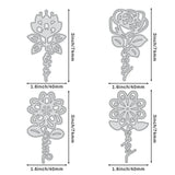 Metal Flower Stems Cutting Dies for Scrapbook Embossing Card Craft