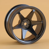 4Pcs 1/10 RC Car 52mm Metal Wheel Rim for Sakura, Silver A