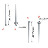Stainless Steel Guide Rod (3cm Length) Piercing Stretching Tool