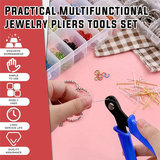 4Pcs Jewelry Making Pliers Kit with Crimping and Wire Cutters