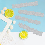 4Pcs Carbon Steel Hot Foil Plate Metal Dies for DIY Scrapbooking