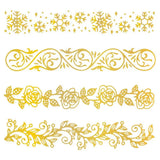 4Pcs Carbon Steel Hot Foil Plate Metal Dies for DIY Scrapbooking