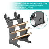 4Pcs 6-Slot Plastic Pen Holder Stand for School Office Home Store