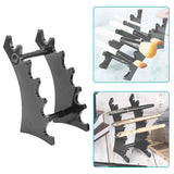 4Pcs 6-Slot Plastic Pen Holder Stand for School Office Home Store