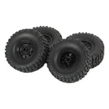 4Pcs 65mm Tires Wheels for MN RC Car Upgrade Parts