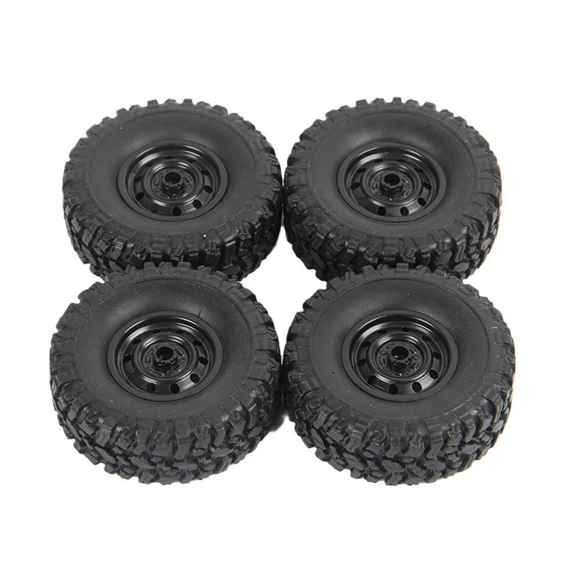 4Pcs 65mm Tires Wheels for MN RC Car Upgrade Parts