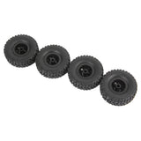 4Pcs 65mm Tires Wheels for MN RC Car Upgrade Parts