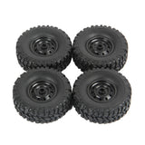 4Pcs 65mm Tires Wheels for MN RC Car Upgrade Parts