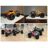 4Pcs 90mm Rubber Tires Tyre Wheel RC Car Upgrade Parts