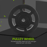 4Pcs 95mm Universal Pulley Wheel Cable Fitness Equipments Accessories