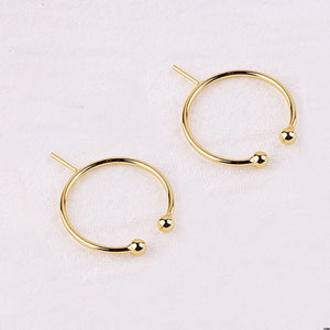 4Pcs Adjustable 14K Flat Circle Bezel Ring Base 8mm Blanks Pin DIY Rings Jewelry