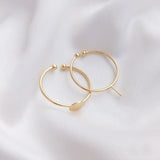 4Pcs Adjustable 14K Flat Circle Bezel Ring Base 8mm Blanks Pin DIY Rings Jewelry