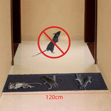 4Pcs Anti Rat Big Glue Mat Rodents Mouse Trap Invisible Glue Trap