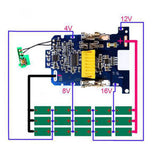 4Pcs BL1830 - BMS PCB Charging Protection Board for 18V Battery Packs