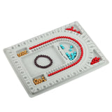 4Pcs Bead Board Bracelet Necklace Organizer Tray