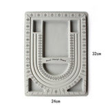 4Pcs Bead Board Bracelet Necklace Beading Jewelry Organizer Tray