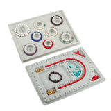 4Pcs Bead Board Bracelet Necklace Beading Jewelry Organizer Tray