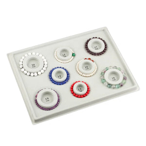 4Pcs Bead Board Bracelet Necklace Beading Jewelry Organizer Tray