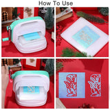 4Pcs Butterfly Frame Metal Die Cuts for Scrapbook Embossing Card Craft Decor