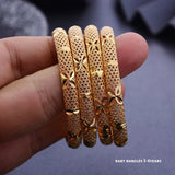 4Pcs Ethiopian Dubai Bangles For Kids