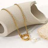 4Pcs Copper Plated Sailor Clasp Wheel Spring Ring Lock Clasp Necklace Closure